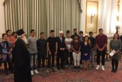 Visit of His Eminence Metropolitan Ignatius and Young Roma to the President of the Hellenic Republic