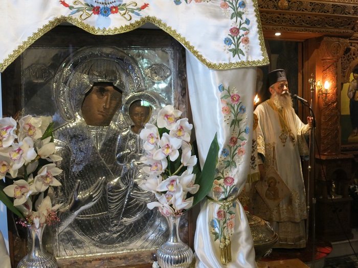 Στην Ανάληψη η Ιερά Εικόνα της Παναγίας Δαμάστας