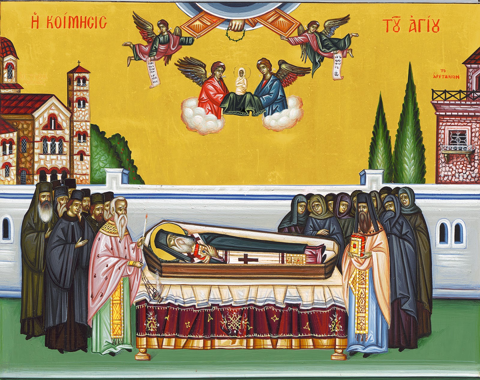 Ανακομιδή των Λειψάνων του Αγίου Νεκταρίου – Η Ιερά Εικόνα της Παναγίας Ξενιάς στην Ν. Ιωνία