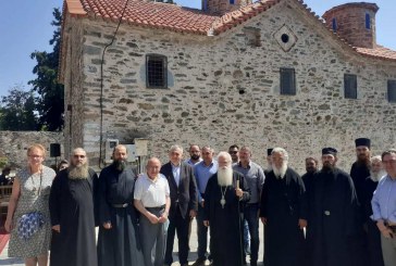 Επίσκεψη του Σεβασμιωτάτου στην Ιερά Μονή Αγίου Ιωάννου του Θεολόγου Βελίκας Αγιάς