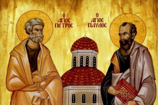Πανηγύρεις Aγίων Πέτρου και Παύλου και Αγίων Δώδεκα Αποστόλων – Χειροτονία Πρεσβυτέρου