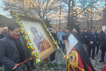 Ιερά Αγρυπνία επί τη αναμνήσει της ελεύσεως της Ιεράς Εικόνος της Παναγίας της Ελαιοβρυτίσσης