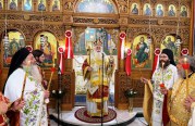 Με λαμπρότητα τιμήθηκε η μνήμη των Αγίων Ραφαήλ, Νικολάου και Ειρήνης στο Βόλο