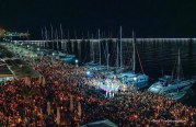 Μεγαλειώδης η συνάντηση των Επιταφίων στον Βόλο(video)