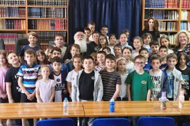 Επίσκεψη Μαθητών του 24ου Δημοτικού Σχολείου Βόλου στον Μητροπολίτη Δημητριάδος Ιγνάτιο