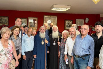 Κρήτης Ευγένιος: «Η Κρήτη δεν είναι τόπος, είναι ιδέα – φορέας ορθόδοξου πολιτισμού» – Επίσκεψη Κρήτης στη στέγη της Κρητικής Αδελφότητας «Το Αρκάδι» στον Βόλο