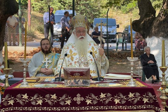 Δημητριάδος Ιγνάτιος: «Η Παναγία μας παραμένει Μάνα κι εκείνων που Την κακοποιούν» – Μέγα πλήθος προσκυνητών στο Μοναστήρι της Παναγίας Ξενιάς (φωτο+video)