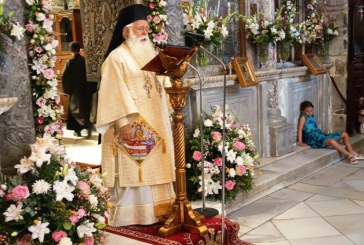 Δημητριάδος Ιγνάτιος: «η σημερινή γιορτή, αποτελεί πρόταση της Θεοτόκου για αγάπη και ενότητα» – Στην μεγάλη πανήγυρη της Εκατονταπυλιανής Πάρου ο Μητροπολίτης μας