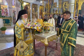 Δημητριάδος Ιγνάτιος: «Η αγάπη θα σώσει τον κόσμο» – Παλλαϊκός ο εορτασμός της Υψώσεως του Τιμίου Σταυρού στην Εκκλησία της Δημητριάδος
