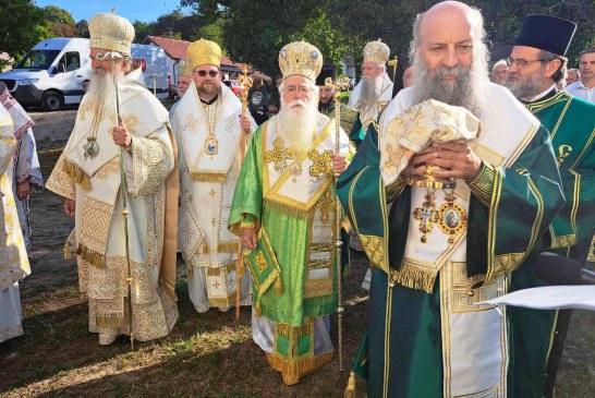 Στο μαρτυρικό Γιασένοβατς ο Μητροπολίτης Δημητριάδος Ιγνάτιος –  Συλλείτουργο με τον Μακαριώτατο Πατριάρχη Σερβίας κ. Πορφύριο