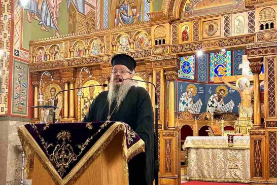 Εξαίρετη διάλεξη του Μητροπολίτου Λαρίσης για τον Άγιο Νικόλαο Πλανά στον Βόλο(Video)