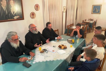 Πρώτη συνάντηση ιεροπαίδων και αναγνωστών στην περιοχή της Αγιάς
