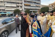 Υποδοχή Παναγίας Τρικεριώτισσας στον Μητροπολιτικό Ναό του Βόλου