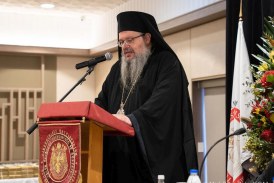Διάλεξη του Μητροπολίτου Λαρίσης για τον Άγιο Νικόλαο Πλανά στον Βόλο