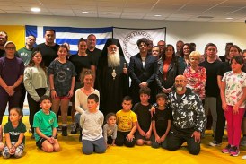 Αγιασμός από τον Μητροπολίτη Δημητριάδος στον Α.Σ. «Ταξιάρχης» Βόλου