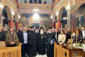 Συνάντηση του Σεβασμιωτάτου με τα στελέχη του Αγίου Γερασίμου Βόλου