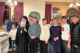 Δημητριάδος Ιγνάτιος : «Η τεχνητή νοημοσύνη και τα ρομπότ είναι εργαλεία»Αγιασμός της Ομάδας Εκπαιδευτικής Ρομποτικής TALOS από τον Μητροπολίτη Δημητριάδος κ. Ιγνάτιο