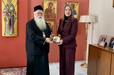 Εθιμοτυπική επίσκεψη της νέας Προέδρου του Δικηγορικού Συλλόγου Βόλου στον Μητροπολίτη Δημητριάδος