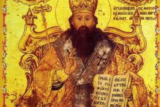 Η Χλόη υποδέχεται την τίμια κάρα του Αγίου Σεραφείμ επισκόπου Φαναρίου