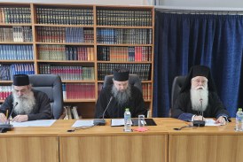 Ομιλία του Ηγουμένου της Ιεράς Μονής του Έσσεξ στους Κληρικούς της Ι.Μ. Δημητριάδος