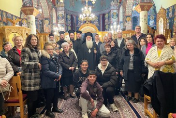 Επίσκεψη του Σεβασμιωτάτου στον Ιερό Ναό Αγίας Παρασκευής Βόλου