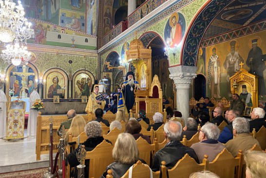 Δημητριάδος Ιγνάτιος: «Η σωτηρία είναι δώρο του Θεού, αλλά χρειάζεται και το δικό μας “ναι”» – Γ΄ Χαιρετισμοί στον Άγιο Βασίλειο Βόλου(video)