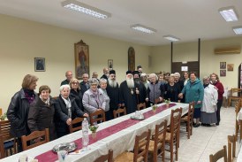 Επίσκεψη του Σεβασμιωτάτου στον Ιερό Ναό Αγίου Γεωργίου Βόλου