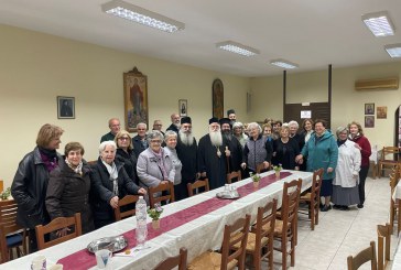 Επίσκεψη του Σεβασμιωτάτου στον Ιερό Ναό Αγίου Γεωργίου Βόλου