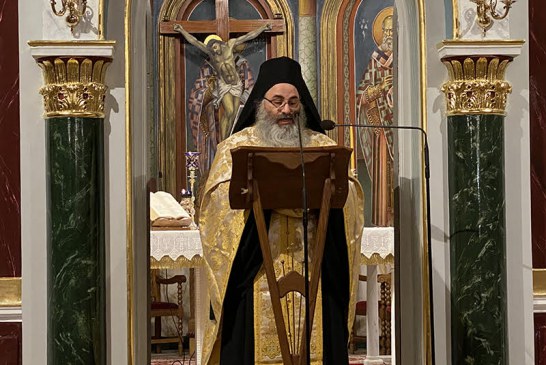 Ομιλία του Ηγουμένου της Ι.Μ. Άνω Ξενιάς στην Μεταμόρφωση Βόλου