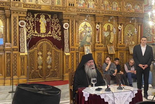 Λαοθάλασσα για τον Άγιο Παΐσιο στον Βόλο