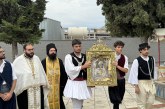 Υποδοχή της Παναγίας «Ρόδον το Αμάραντον» στη Νέα Ιωνία Βόλου