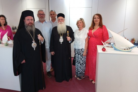 Εγκαινιάστηκε η έκθεση κεραμικής «Ναυτοσύνη» στο πλαίσιο της 11ης Ναυτικής Εβδομάδας στον Βόλο