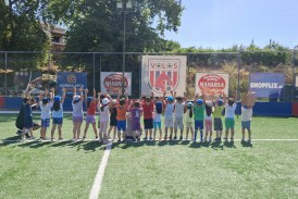 Επίσκεψη στην Ακαδημία Ποδοσφαίρου ΠΑΕ Βόλου για τα παιδιά του Νηπιαγωγείου μας