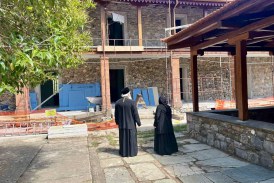 Στην Παλαιά Ιερά Μονή Κάτω Ξενιάς ο Σεβ. Μητροπολίτης Δημητριάδος κ. Ιγνάτιος