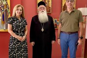 Εθιμοτυπική επίσκεψη Διευθυντή Πρωτοβάθμιας Εκπαίδευσης στον Σεβασμιώτατο