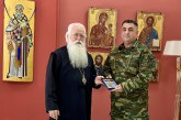 Επίσκεψη του νέου Δ/κτού του 304 ΠΕΒ στον Μητροπολίτη μας
