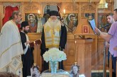 Στο Χόρτο, για να τιμήσει τους ιδρυτές του Πολιτιστικού Ιδρύματος Αγγελίνη – Χατζηνίκου, ο Σεβασμιώτατος