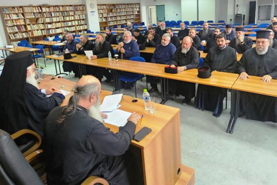 Σύναξη Υπευθύνων ενοριακών Πνευματικών Συνάξεων  Ιεράς Μητροπόλεως Δημητριάδος